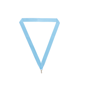 A58/2cm - niebieski jasny wstążka do medalu