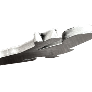 Brelok VA-3 postać piłka nożna żółto-niebieski