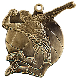 Etui EQ9 - 90x120 niebieskie do medalu Q9 siatkówka