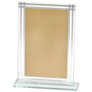 GP524 statuetka szklana 14x21cm opakowanie kartonik /k30/