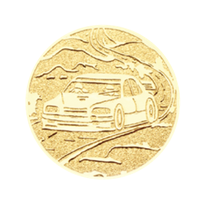 I7 Emblemat 50mm auto złoto
