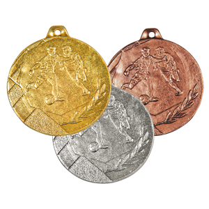 K4 Medal Piłka Nożna 5cm brąz 