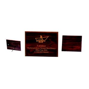 Podkład MDF 300x225 z grawerem i podpórką