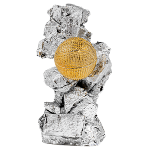 Koszykówka statuetka odlewana N129-15, H-22cm