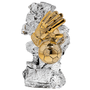 Bramkarz statuetka odlewana N129-3, H-22cm