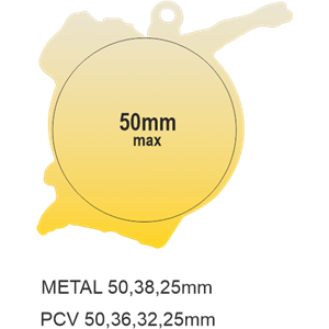 Q9/B - 61x73mm medal brąz piłka siatkowa