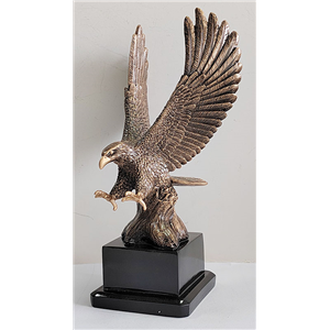 RF81092-BG statuetka odlew orzeł 27.5cm /bronze-gold/