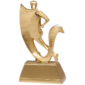 RF85627 statuetka odlew biegacz 15cm