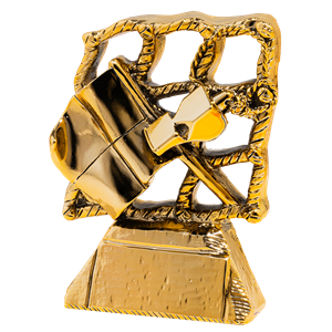 RFN53 złoty odlew statuetka sędzia 15cm - Prestige Rete