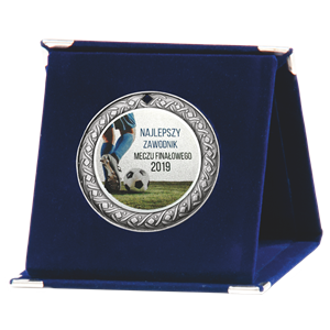 RGT70B Etui na medal 7cm - niebieskie 125x125